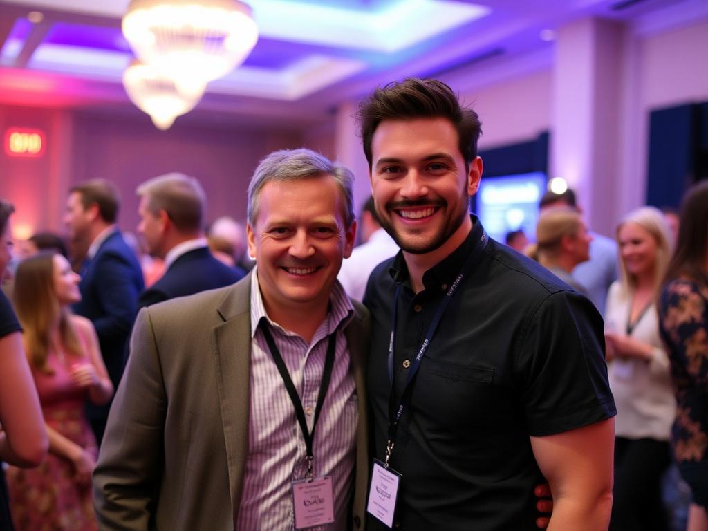 photo of the host at the event photo of the host at the eventфото