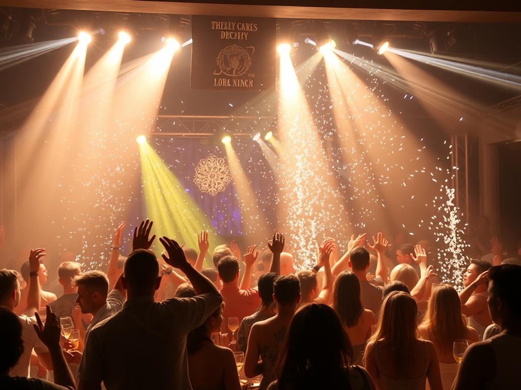 photo of a large partyфото